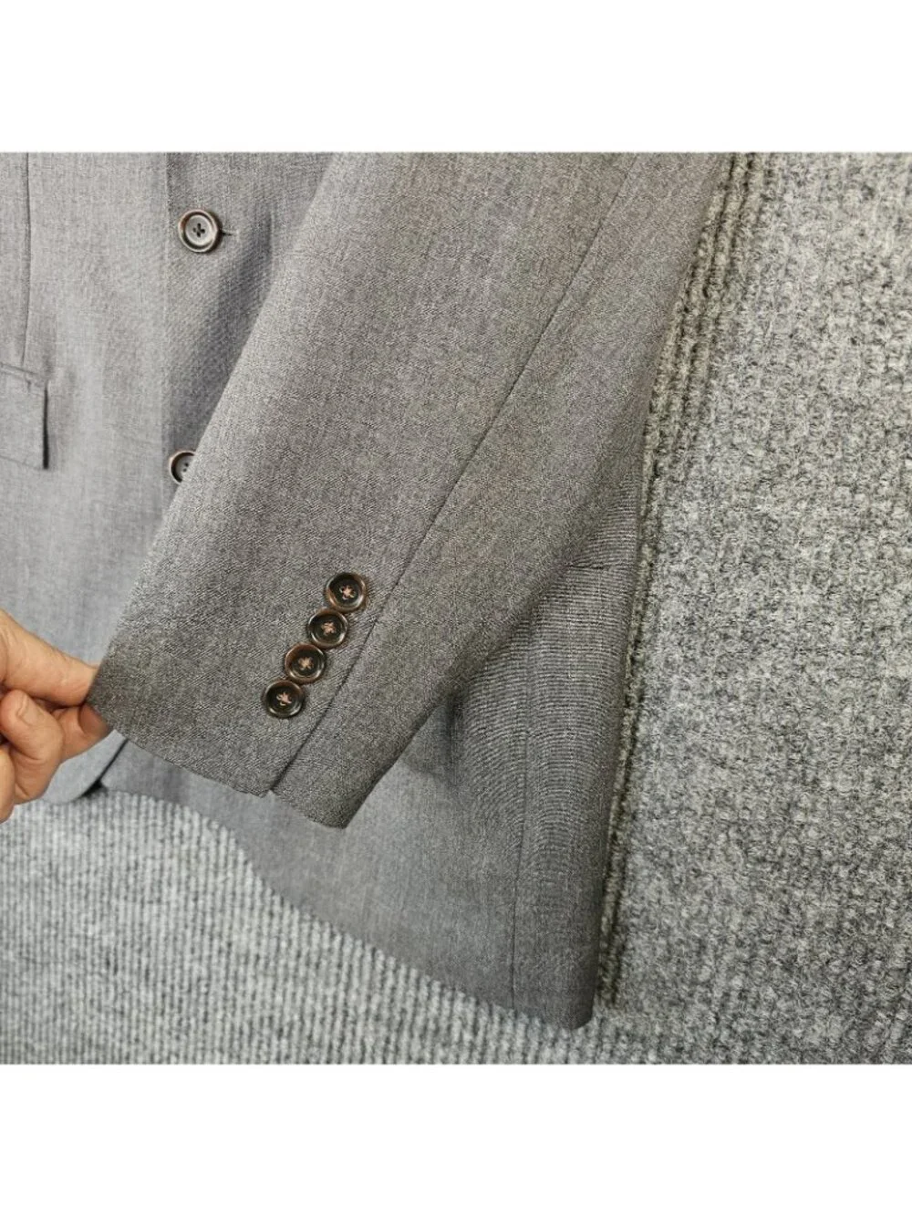 J.Crew Ludlow Gray Wool unstructured 40L suit Jacket blazer only